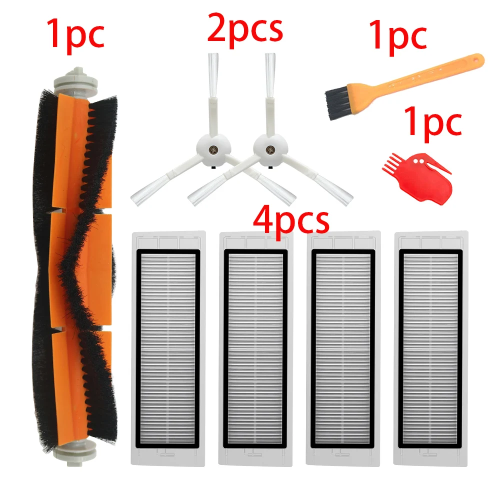 

Vacuum Cleaner Parts Accessories for Xiaomi 1s MI Robot Vacuum 2 Roborock S50 S51 S5 HEPA Filter Side Brush Main Brush Dust box