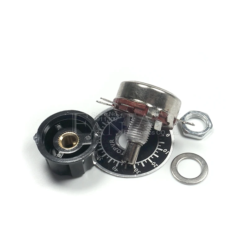 1 набор WTH118 DIY Kit Parts 2W 1A потенциометр 1K 2 K 4 7 10K 22K 47K 100K 470K 1M|Потенциометры| |