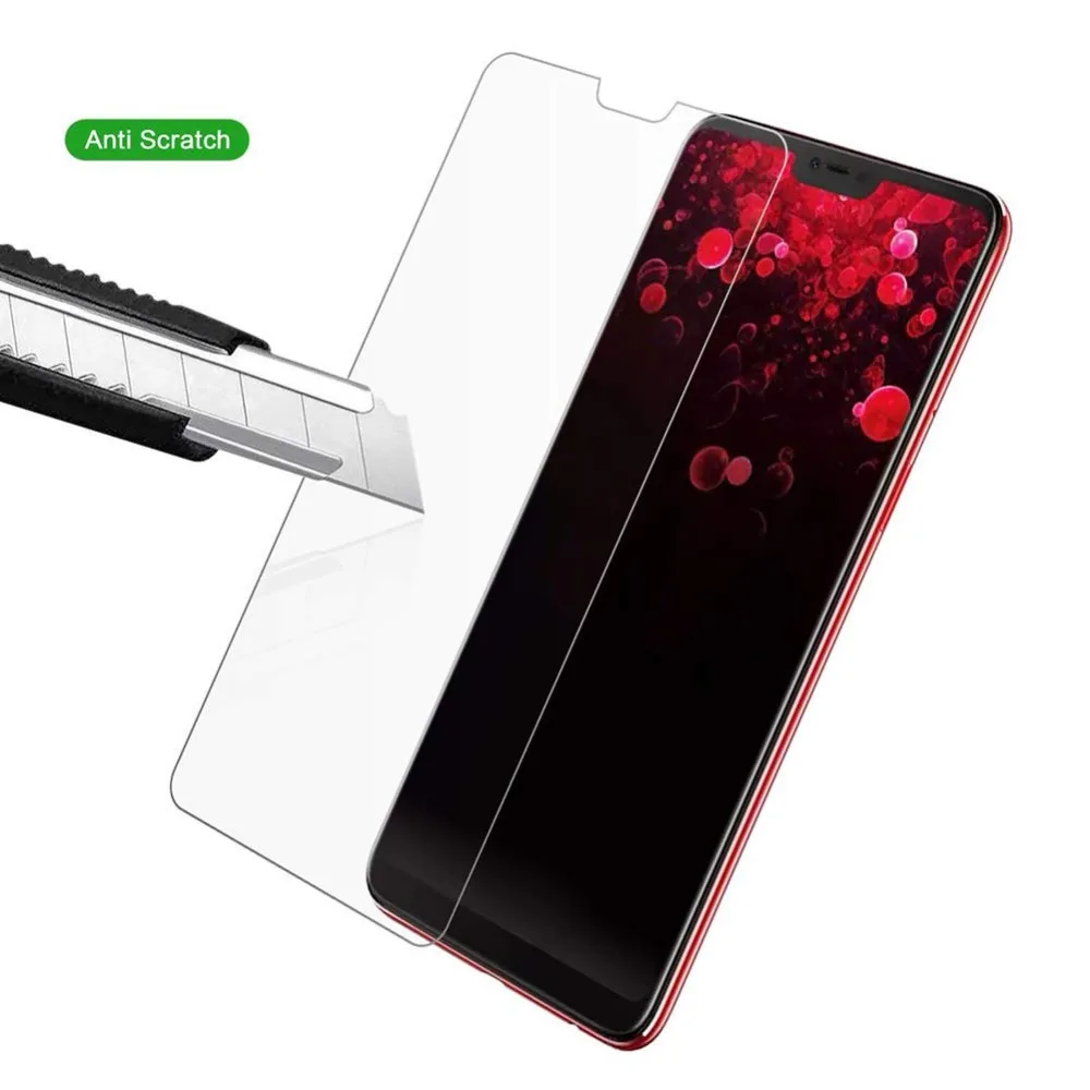 Защитный чехол из закаленного стекла для OPPO F7 A3 Защита экрана защита от