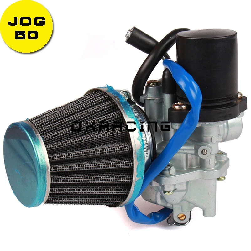 

Motorcycle Carburetor with Air Filter fits For 2-stroke Jog 50cc 90cc 100cc Scooters