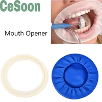10pcsset dental rubber dam disposable tooth oral cheek retractor mouth expander opener dentistry hygiene dentist materials tool