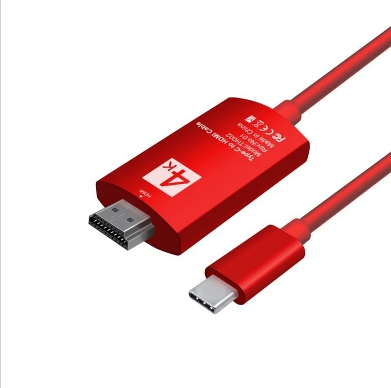 4K Type C к HDMI-совместимый кабель USB 2 м HDTV Full HD FHD для ноутбука Samsung Xiaomi OnePlue HTC Huawei |
