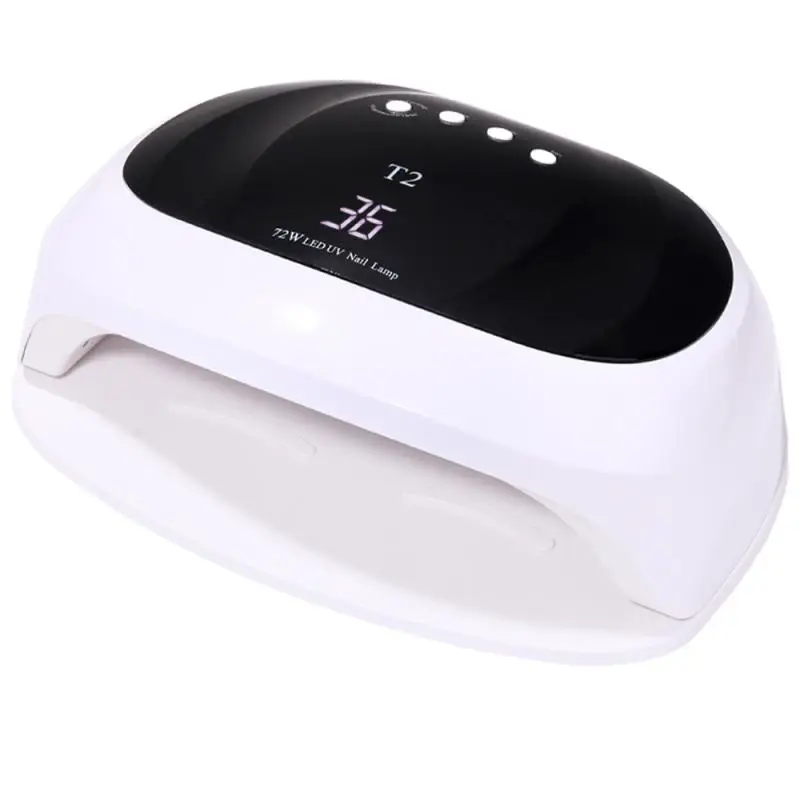 

72W Nail Lamp Nail Dryer 36leds With Led Screen Motion Sensing 10/30/60/99s Timed Mode Nail Salon Tool Manicure For Drying Gel