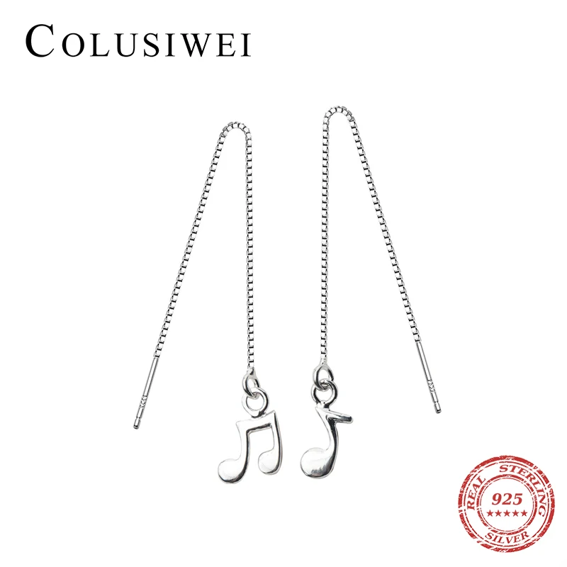 Симпатичные заметки Colusiwei. Висячие серьги с длинной цепочкой и кисточкой для