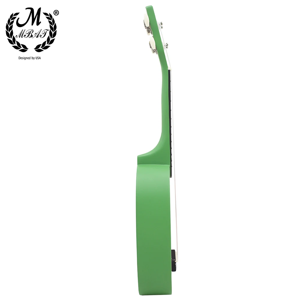 Укулеле M MBAT 21 дюйм гавайская гитара-арбуз музыкальный инструмент 4 струны липа