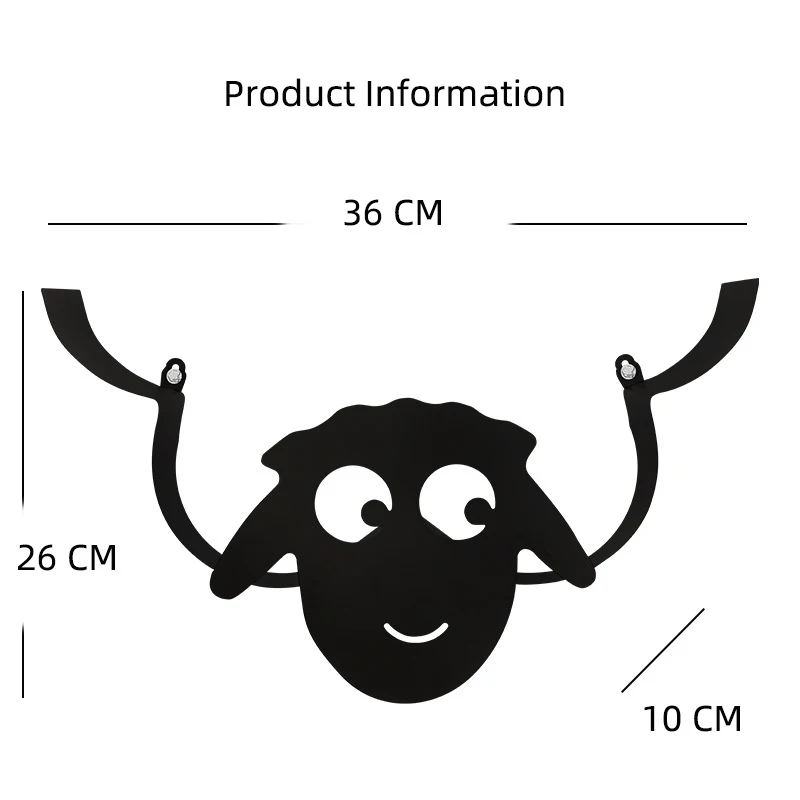 

Sheep Shape Kitchen Paper Towel Holder Hardware Wallmounted Tissue Rack For Bathroom Home Waterproof Toilet Roll Storage Shelf