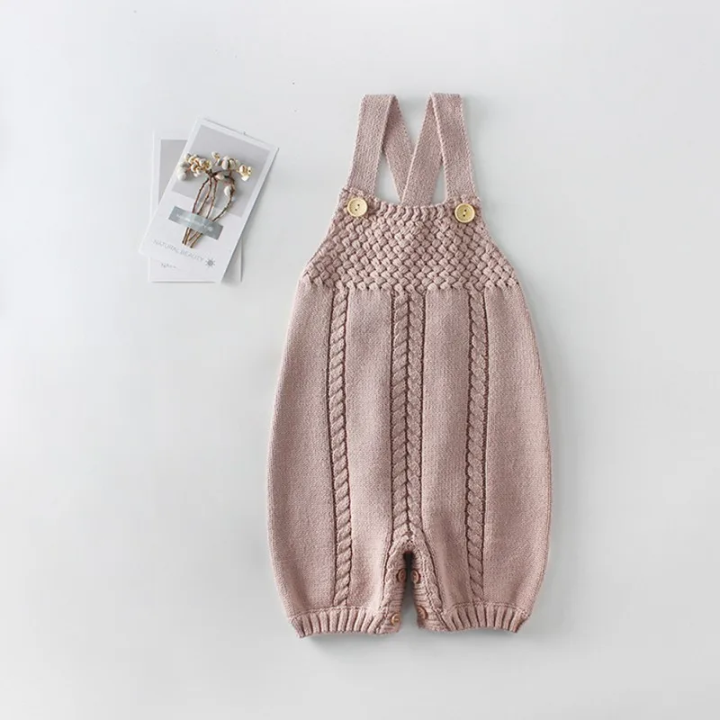 Вязаный свитер Осенняя одежда для маленьких девочек Трикотажные детские