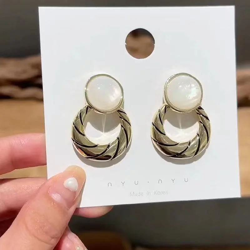 

Luxury Famous Brand Fashion Drop Earrings Vintage Jewelry for Woman Party Gift