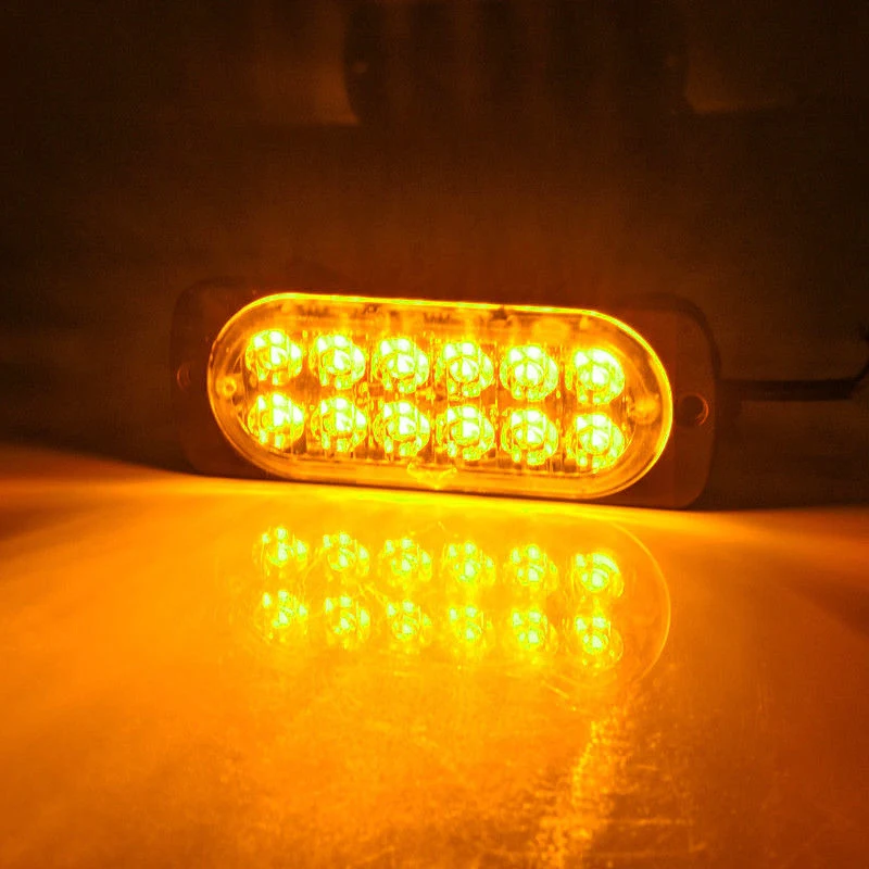 

Safety Working Lamps Set Auto Spare Strobe Transparent Lens Car Warning