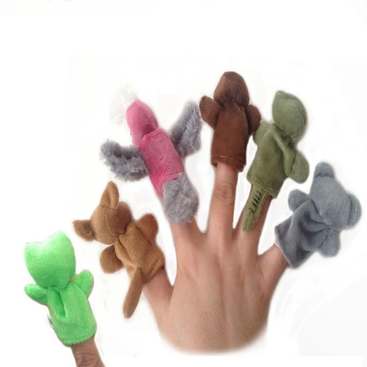 Пальчиковый кукольный набор мини плюшевые детские игрушки для мальчиков и