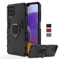for samsung galaxy a22 4g case cover magnetic ring kickstand holder shockproof bumper armor phone cover for samsung a22 4g case