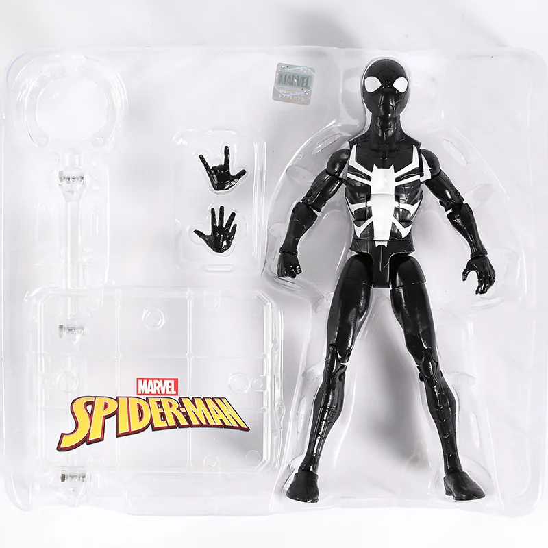 Marvel Человек-паук Питер Паркер Miles Morales Gwen Stacy человек паук 2099 ПВХ фигурка Коллекционная модель игрушки
