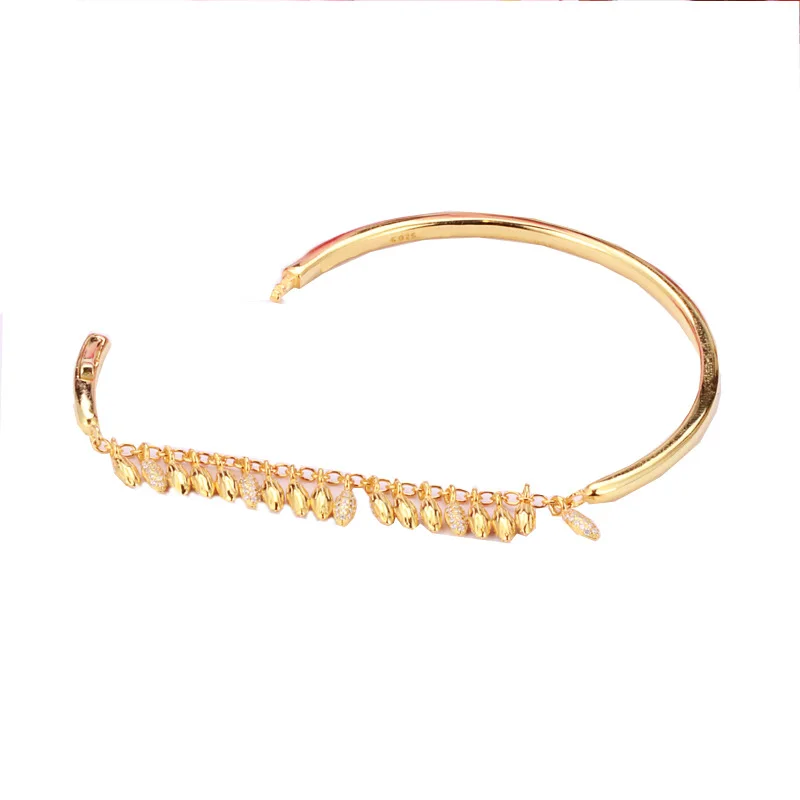 

YPD122 925 Silver Lady bracelet with Zircon Girls Wedding bracelet