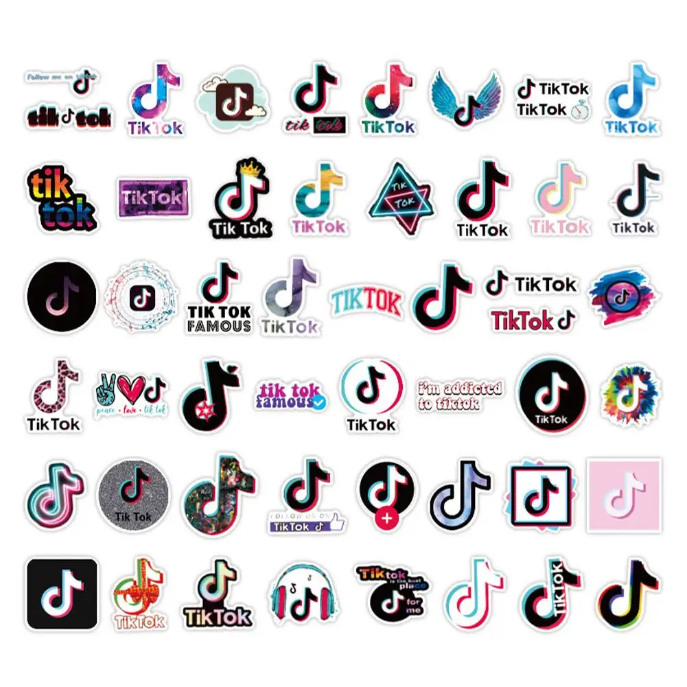 50 шт граффити наклейки ПВХ Водонепроницаемые персонализированные декоративные