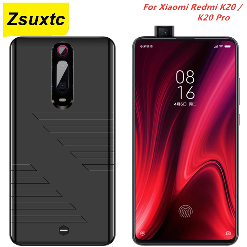 

Чехол-аккумулятор для Xiaomi Redmi K20, 6800 мАч, K20 Pro, чехол-зарядное устройство, чехол для телефона, внешний аккумулятор для Xiaomi Redmi K20 Pro, чехол-аккуму...