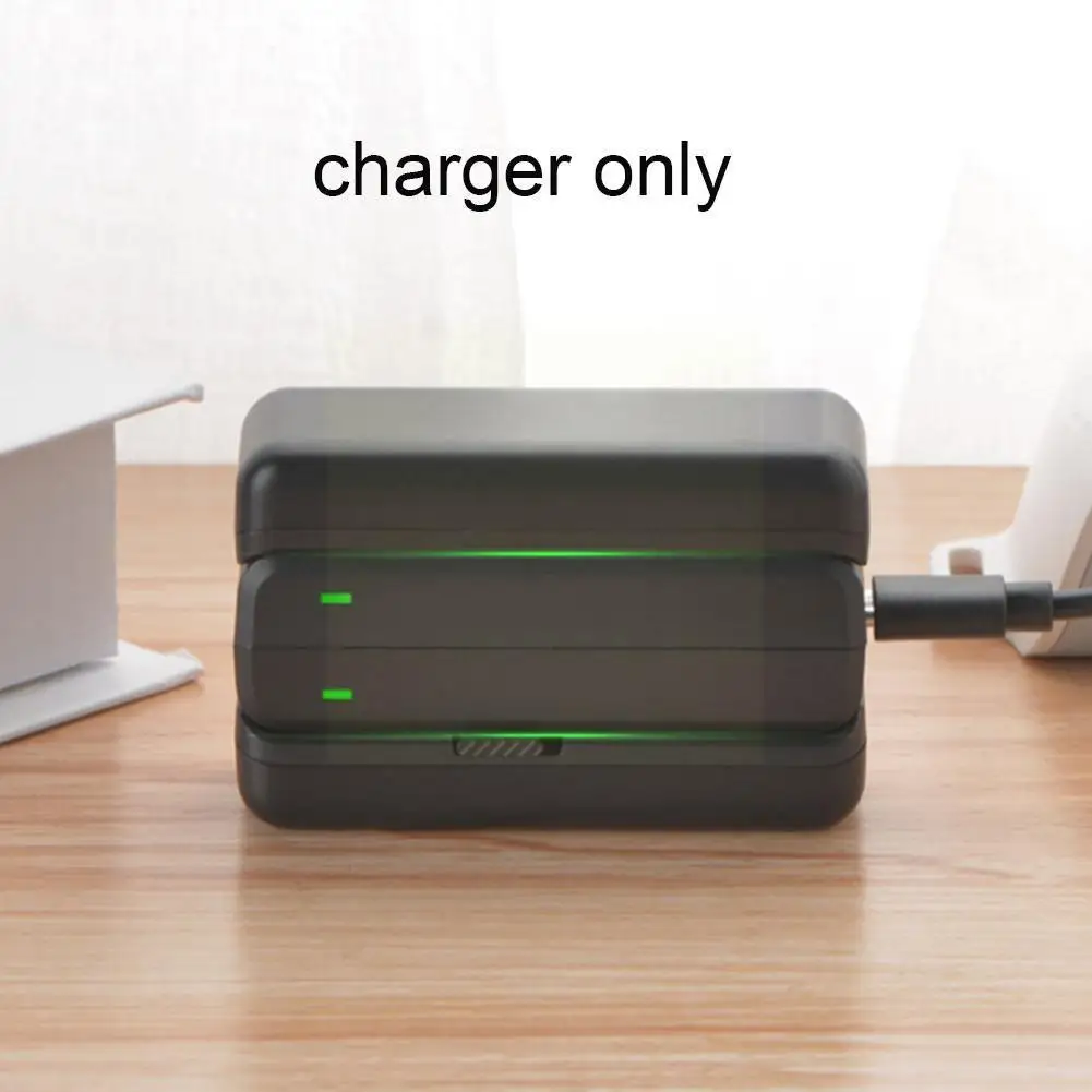 

Lithium Battery Base Micro/type-c Port Dual Charger One For Insta360 R 4k L2x5