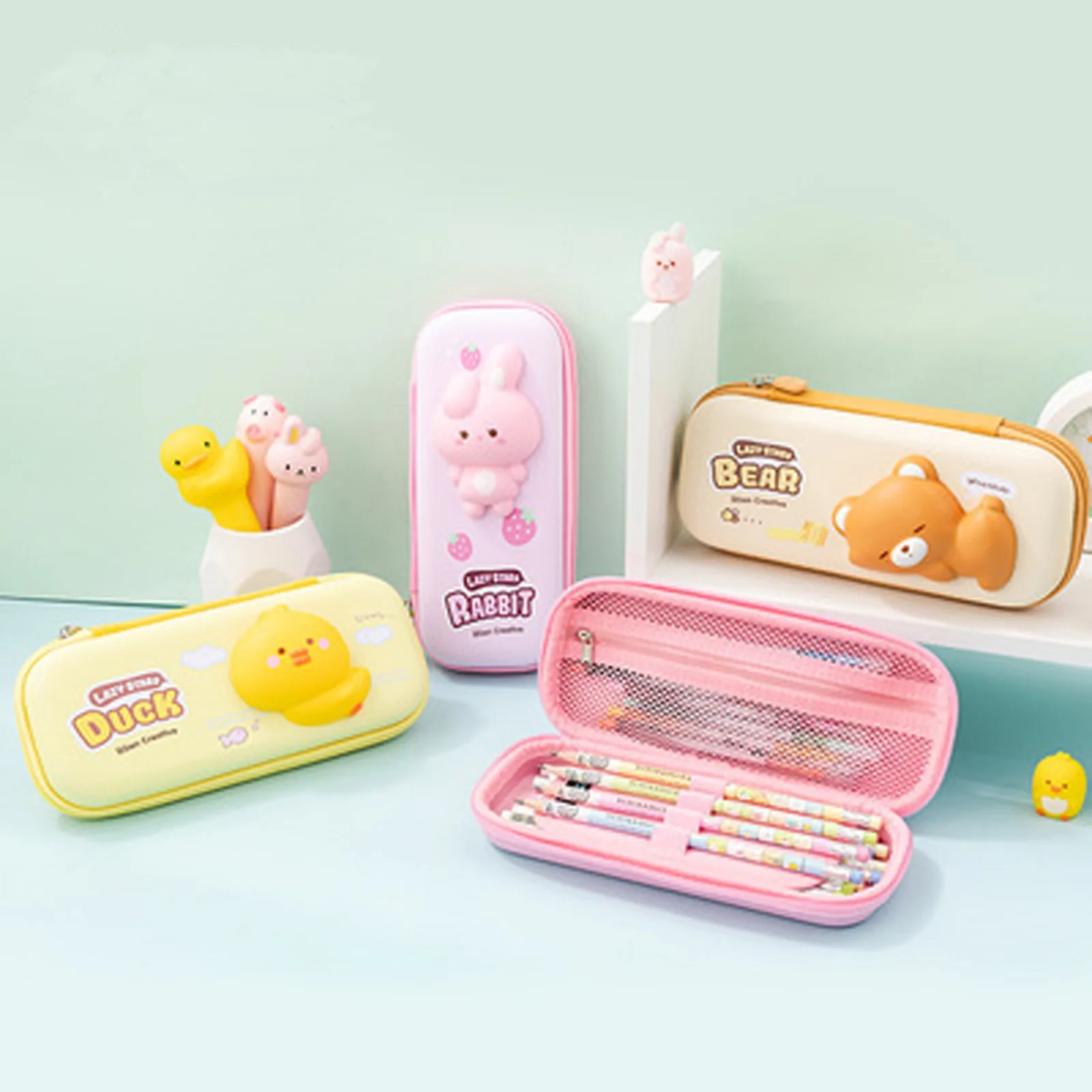 Креативный чехол-карандаш для снятия стресса детей канцелярские товары игрушки