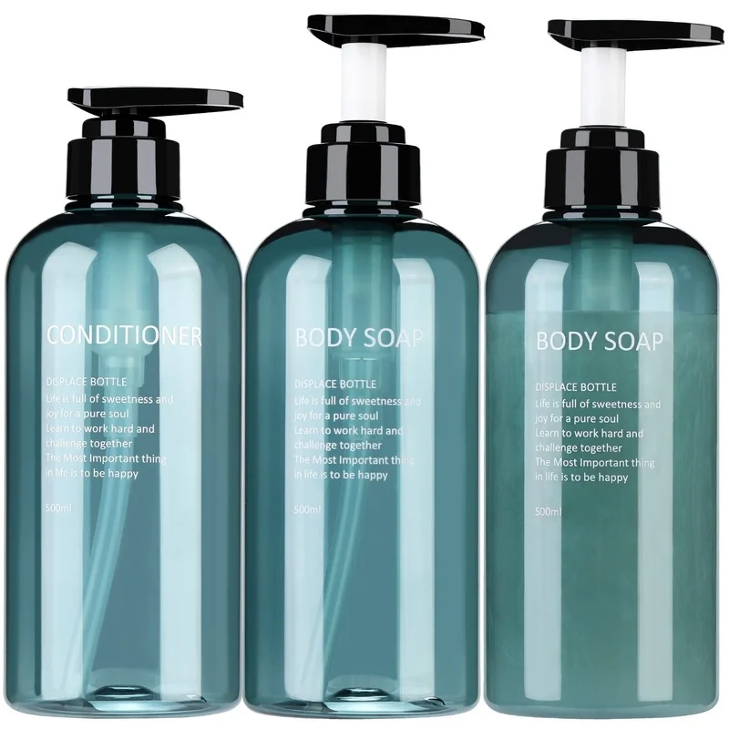 

500ml/300ml Lotion Bottling Set, Shampoo, Shower Gel, Conditioner Bottle