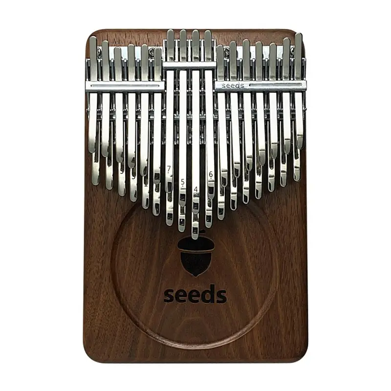 Seeds 34 Keys Pisces Kalimba 20 key Acacia  Black walnut Double-layerMusical instrument Keyboard Xylophone Beginner  Thumb piano