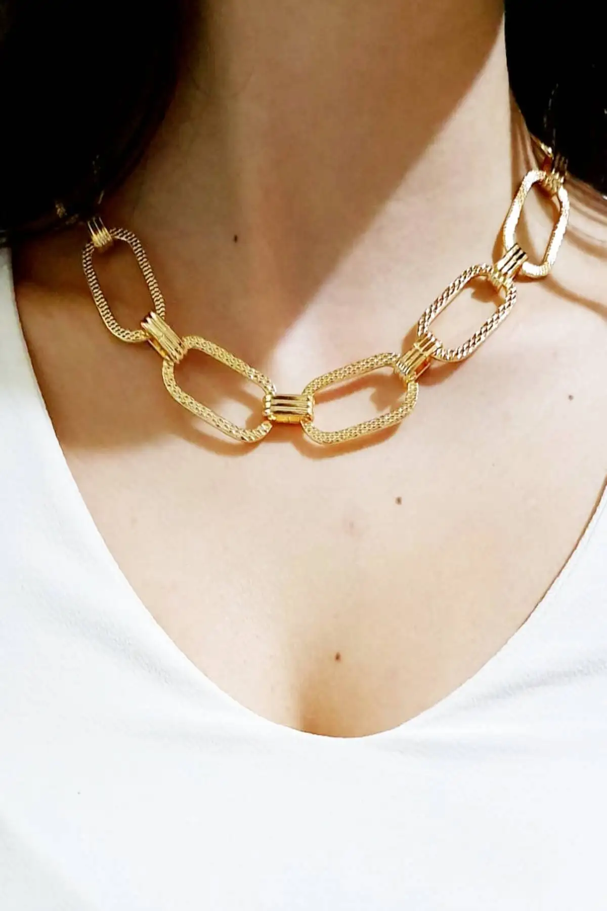 

Women's Luminous Pattern Ring Necklace