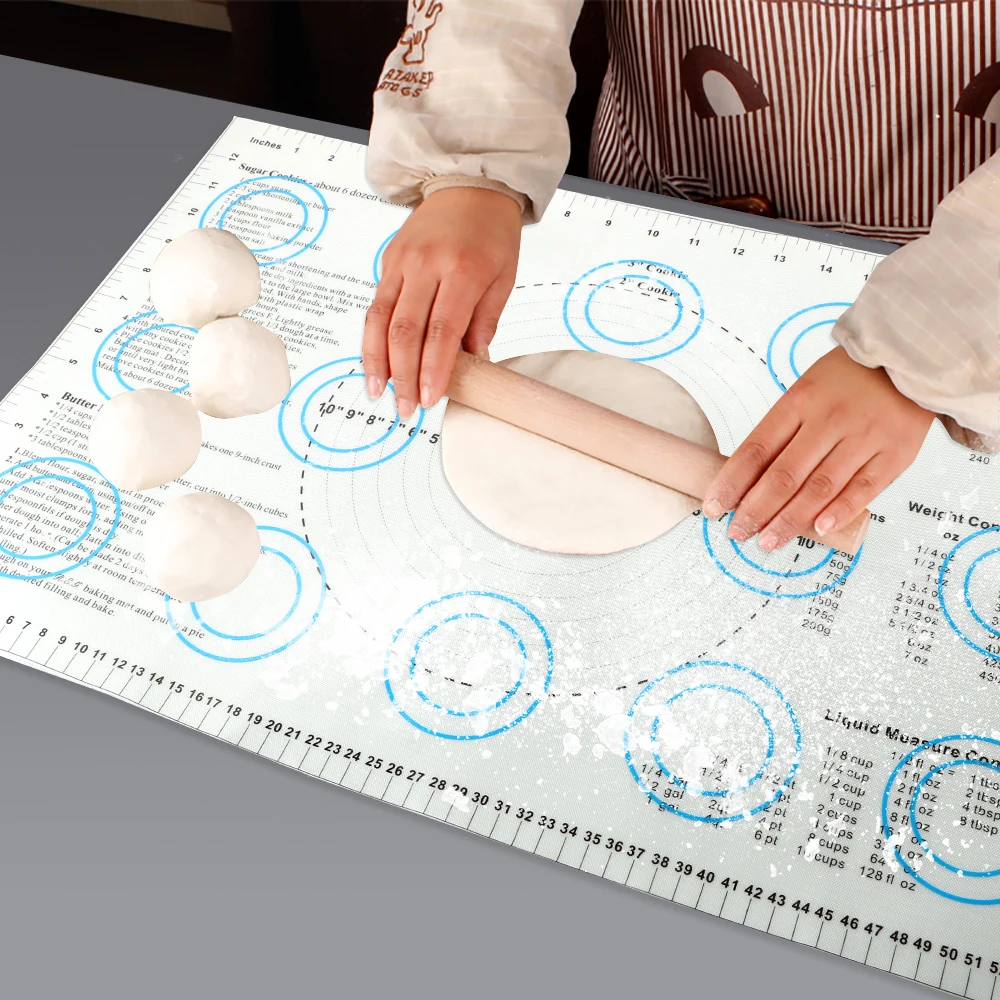 

Инструменты для приготовления пищи, коврик для выпечки, силиконовый антипригарный коврик для раскатки теста, многофункциональный коврик д...