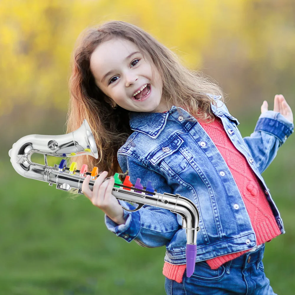 

1Pc Durable Stage Performance Saxophone Prop Exquisite Children's Toys