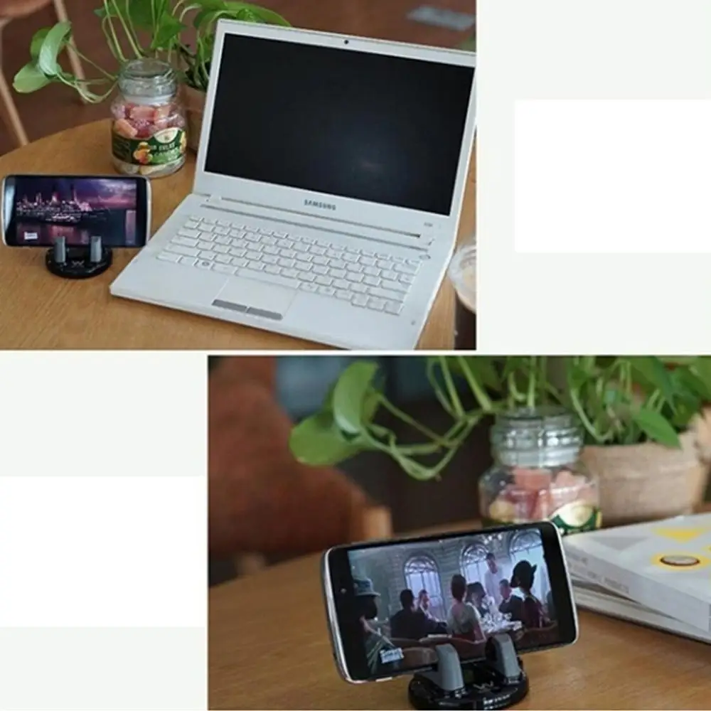 

360 Degree Car Phone Holder Dashboard Sticking Mobile Phone Holder Stand Mount For Universal Phone Desk Stand Support Bracket