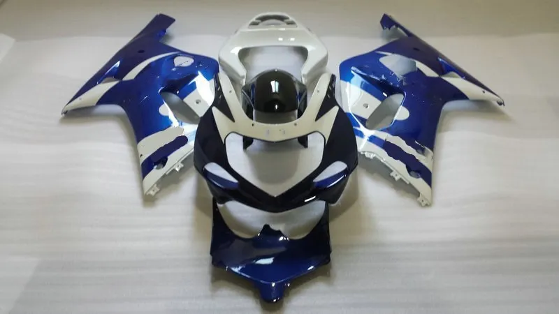 Высококлассный набор обтекателей для GSXR600 750 K1 01 02 03 GSXR 600 GSXR750 2001 2002 2003 ABS белый
