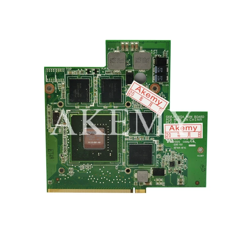 Akemy Высокое качество для For Asus G60JX VGA карта графическая N11E-GS1-A3 GTS360M GTX 360M 1GB 100%