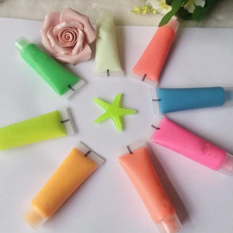 Светящаяся краска для лица флуоресцентная яркая Люминесцентная светящаяся