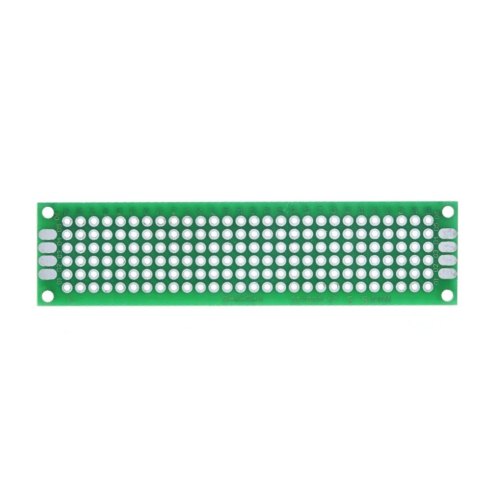 TZT 10 шт./лот 2x8 двухсторонняя Медь прототип PCB Универсальный доска экспериментальная разработка пластина зеленый