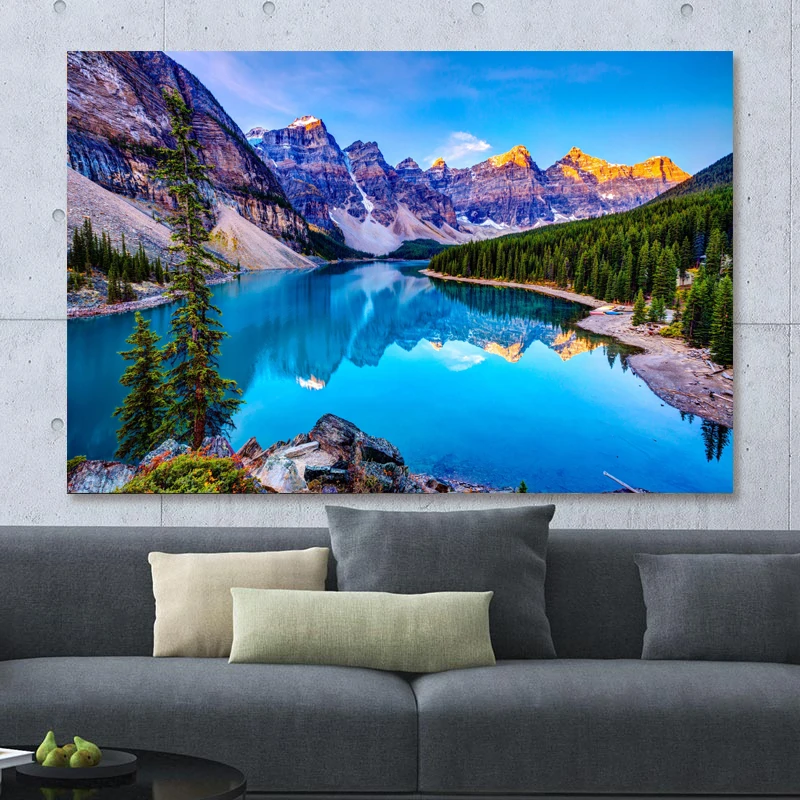 RELIABLI ART Пейзаж Wall Art Холст Картина плакат и печать на холсте Настенная картина для