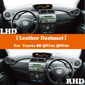 Suede Leather Dashmat Accessories Car-Styling Dashboard Covers Pad Sunshade For TOYOTA BB QNC20 DAIHATSU COO MATERIA SUBARU DEX