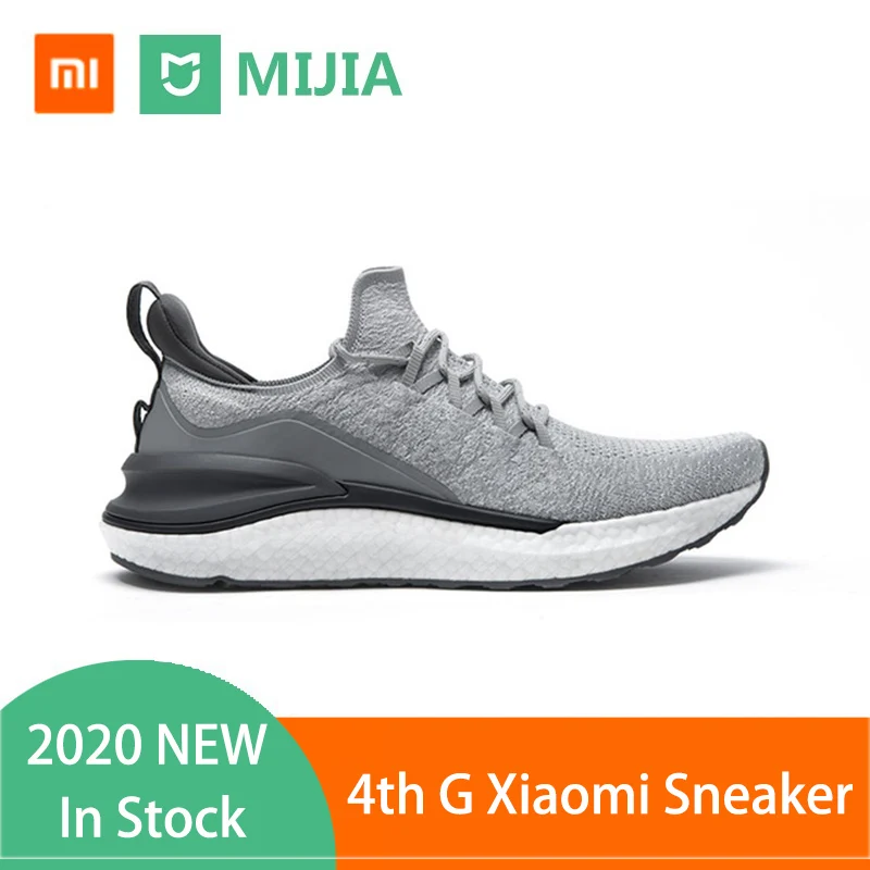 Кроссовки XIAOMI Mijia 4th мужские брендовые дышащие сверхлегкие кеды для бега и