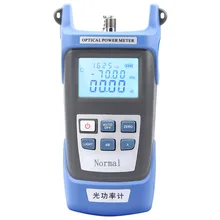 Handheld Fiber Optical Power Meter -70 to +3dBm Fault Locator SC/FC Connector Network Cable Tester Optic Tools With Backlight