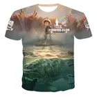 Летняя Новинка 2021, Мужская футболка для рыбалки и активного отдыха, мужские футболки с 3D принтом для рыбалки, Повседневная трендовая одежда для рыбалки, свободные топы