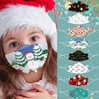Рождественские детские космические хлопковые моющиеся уши с регулируемыми пыленепроницаемыми масками маски для лица модная маска для лица