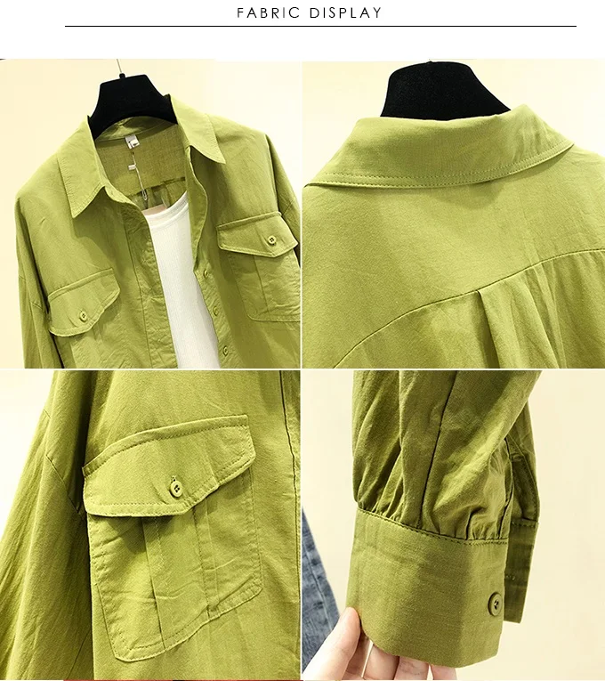 Весенне-летний винтажный хлопковый офисный Женский блейзер с длинным рукавом