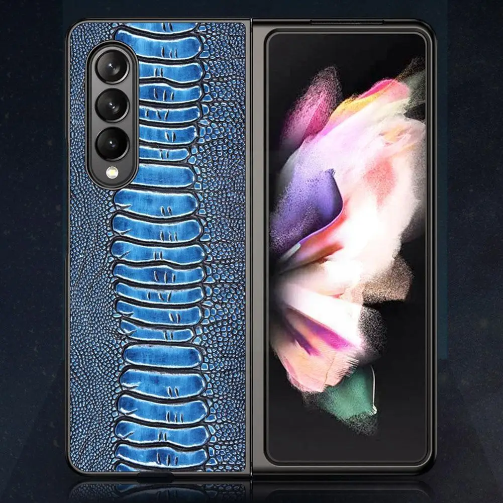 

New Suitable For Z Fold3 Mobile Phone Pu Leather Protective Cover 20222 N9g3