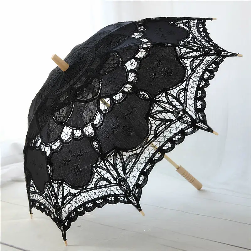 Enlarge Women Fashion Umbrella Long Handle Uv Protection Large Outdoor Umbrella Adult Sombrilla Playa Household Merchandises BD50UU