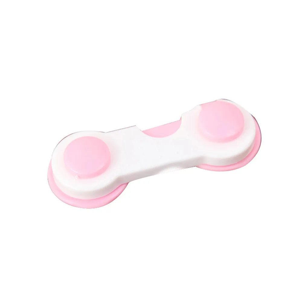 Pink 4 шт. Детская безопасность детская коробка для выдвижного ящика шкафа гардероба дверь холодильник безопасный замок подставка для мебели дверная ручка протектор стены Savor инструменты - Цвет: Pink