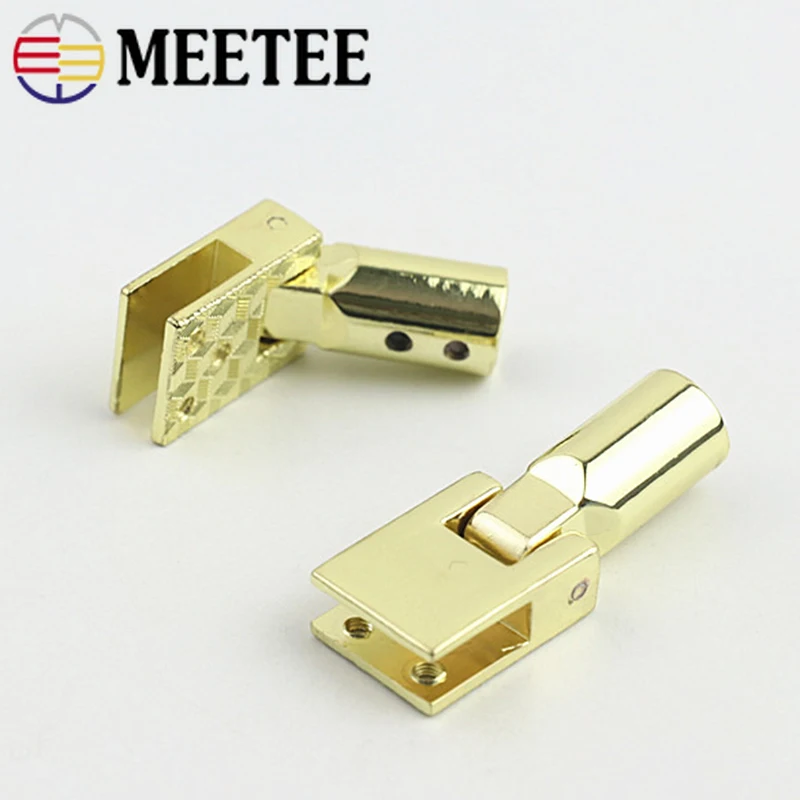 Meetee 2/4Pcs 43mm Metal Bag Side Clip Connector Buckles Handbag Strap Clasps Rope Hanger Stopper DIY Bags Hardware Accessories | Дом и сад