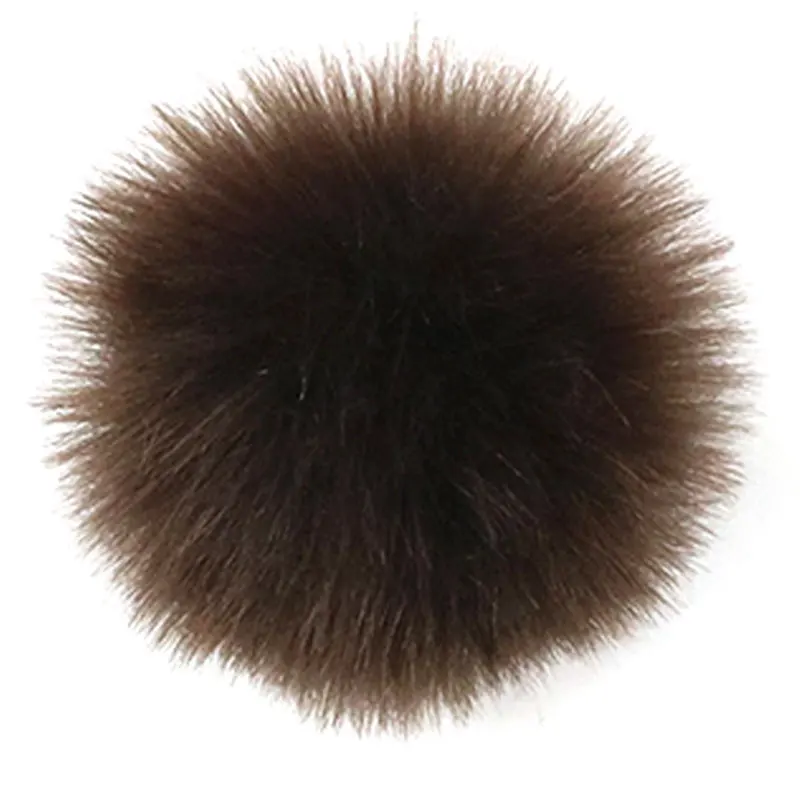 10 см пушистый меховой помпон для сумок аксессуары одежды антиприжимные Помпоны