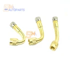 1 шт., латунный стержень клапана пневматической шины с удлинителем, 4590135 градусов