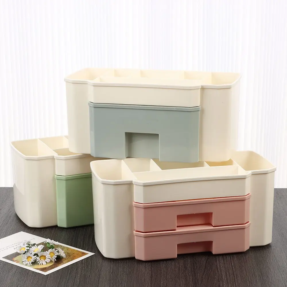 

Креативный Настольный органайзер для ювелирных изделий, ящик для хранения косметики, макияжа, коробка для хранения, отсек