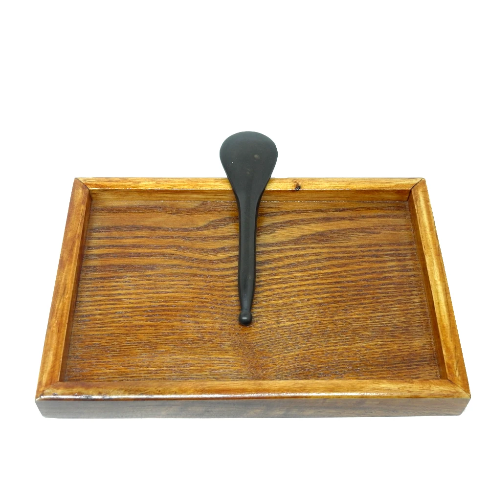 Набор для массажа лица guasha набор из коричневого камня класс 5A |