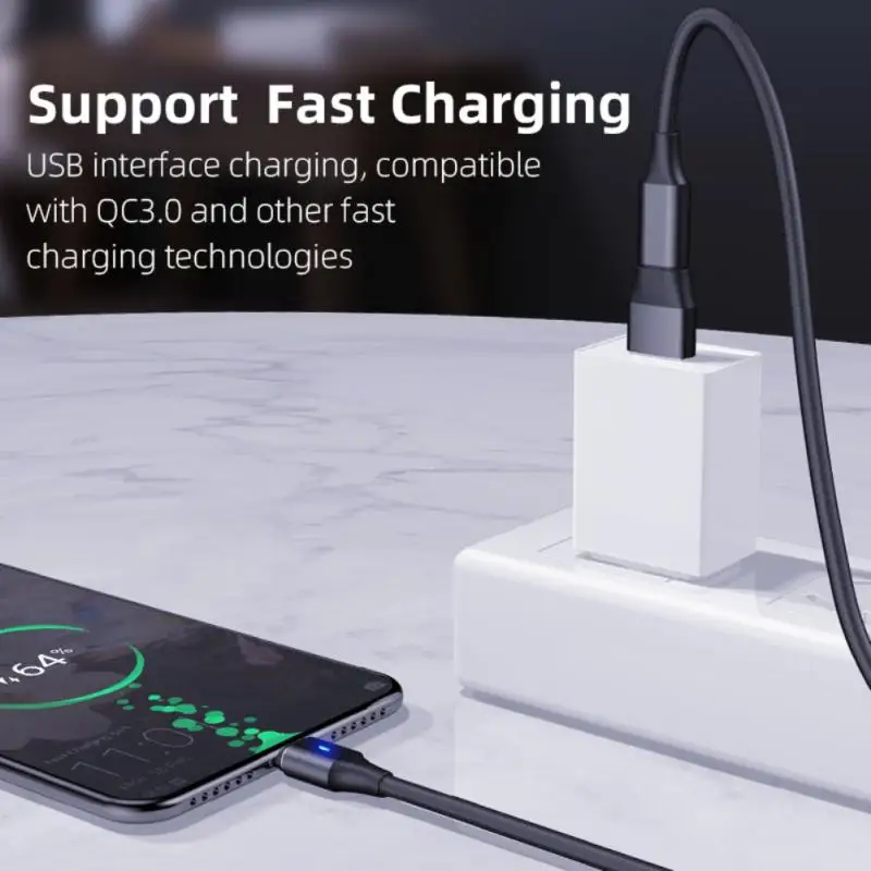 Магнитный кабель передачи данных PD60W четырехв-1 для мобильного телефона