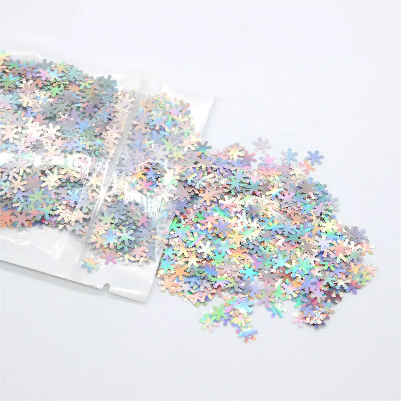 KSCRAFT 20 г Красочные Снежинки форма блестки ПВХ плоские для DIY