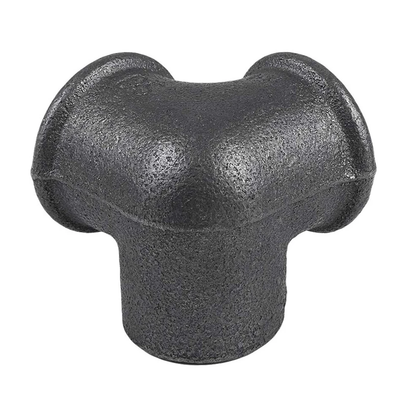 8 шт боковой выход Тройник 3 х полосная угловой штуцер трубы из ковкого чугуна