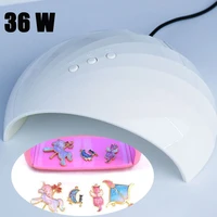36w uv led resin fast uv curing lamp for diy uv lamp usb power machine light instrument for epoxy resin jewelry diy tools
